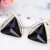 Shining Diva Fashion 18k Gold Plated Latest Crystal Earrings For Women and Girls