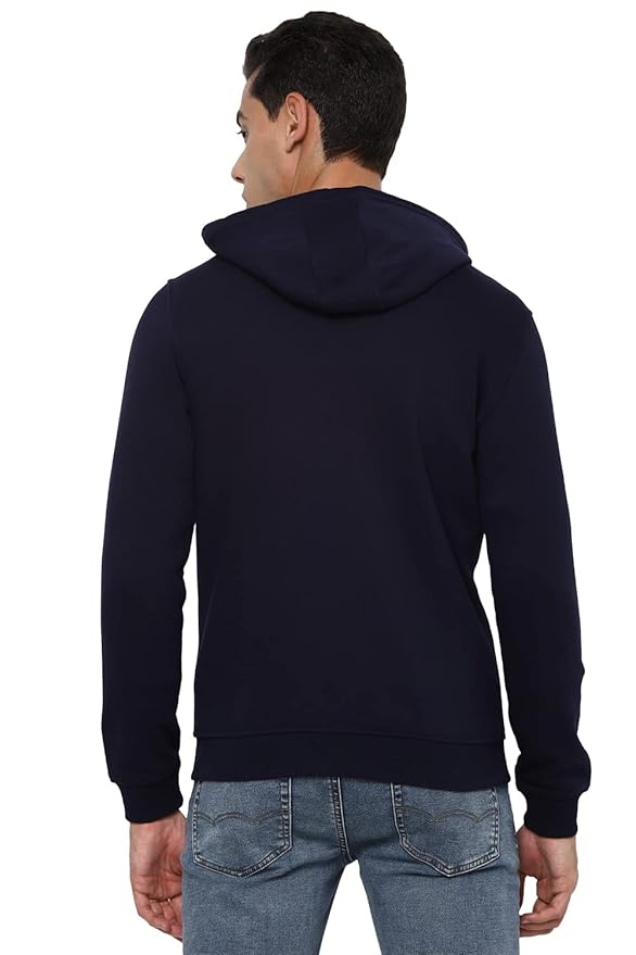 Allen Solly Men's Cotton Hooded Neck Sweatshirt