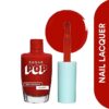 SUGAR POP Nail Lacquer 18 Red Rum (Bright Red) | Dries In 45 Seconds | Chip-Resistant | Glossy Finish | High Shine | Nail Polish For Women, 10 ml