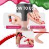 Coloressence Cute Coats Long Lasting Nail Paint | Chip Resistant | Quick Dry | One Swipe Application | Toxin Free|Nude Lilac-6ml