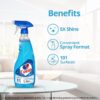 Colin 250 ml, Glass and Surface Cleaner Liquid Spray | India's #1 Glass Cleaner for Car, Kitchen and Home Surfaces | Multi Surface Cleaner