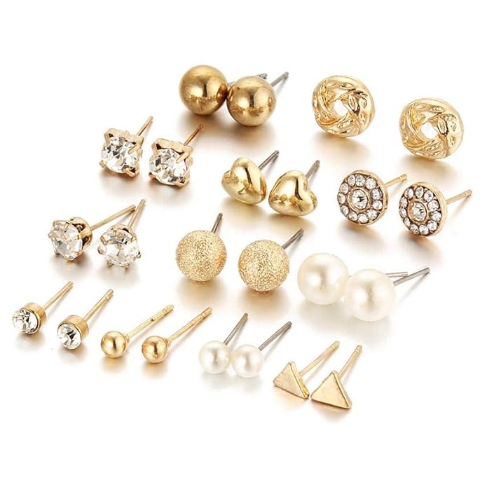 61kBgHpykAL._SY695_ C&G INDIA Light Weight Silver Plating Oxidised Girls Jhumki Jhumka Earring