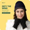 Boldfit Winter Cap set, Woolen Cap, Beanie Cap, Winter Gloves, Mufflers and Neck Warmer Winter Clothes for Women and Men
