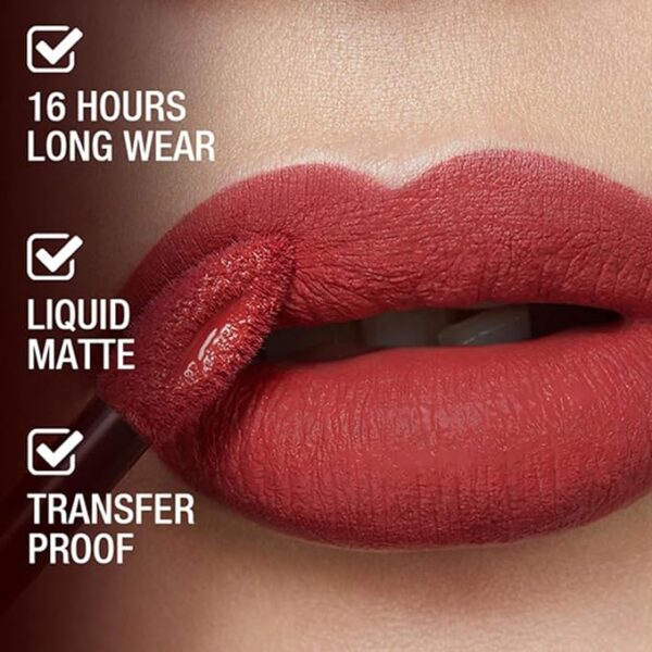 718K-UKOzjL._SX679_ Maybelline New York Liquid Matte Lipstick, Long Lasting, 16hr Wear, Superstay Matte Ink, Founder, 5ml