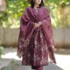 Alvami Women Anarkali Kurta and Pant Set with Dupatta