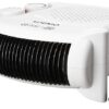 Amazon Brand - Solimo 2000/1000 Watts Room Heater with Adjustable Thermostat (ISI certified, White colour, Ideal for small to medium room/area)
