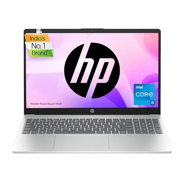 HP 15 Core i5 13th Gen (16GB RAM/512GB SSD/FHD/15.6" (39.6 cm)/Windows 11/MS Office' 21/Backlit Keyboard/Silver/ 1.59 kg) fd0221TU Laptop
