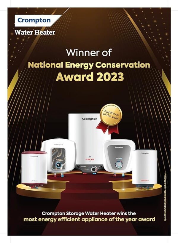 815O4i8AGEL._SY879_ Crompton Arno Neo 15-L 5 Star Rated Storage Water Heater (Geyser) with Advanced 3 Level Safety