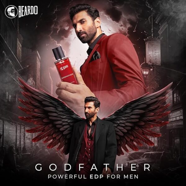 BEARDO Men Whisky Smoke & Godfather Liquid Perfume Combo (50 Ml X 2) | Spicy, Woody - Oudh Notes Of Whisky Smoke & Aromatic, Spicy Notes Of Godfather | Lasting Liquid Perfume | Ideal Gift | Rakhi Gift for Brother | Friendship Day Gift