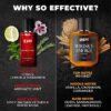 BEARDO Men Whisky Smoke & Godfather Liquid Perfume Combo (50 Ml X 2) | Spicy, Woody - Oudh Notes Of Whisky Smoke & Aromatic, Spicy Notes Of Godfather | Lasting Liquid Perfume | Ideal Gift | Rakhi Gift for Brother | Friendship Day Gift