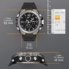 Carlington Resin Endurance Analog-Digital Sports Watch for Men and Boys - CT9105 Series One