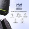 American Tourister Fizz Backpack School bag for travel with Organizer Bottle compartment water resistant backpack for Men, Women, Boys Laptop Backpack for College Gift for Men & Women