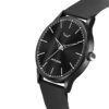 LOUIS DEVIN Silicone Strap Analog Wrist Watch for Men (Black/Blue/Red) | LD-BK054