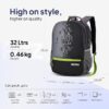 American Tourister Fizz Backpack School bag for travel with Organizer Bottle compartment water resistant backpack for Men, Women, Boys Laptop Backpack for College Gift for Men & Women