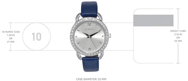 61e174FzXEL._SX679_ Amazon Brand - Symbol Analog Women's Watch (Dial Colored Strap)