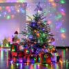 TEKCOOL 35 Feet Long LED Power Pixel Serial String Light, 360 Degree Light in Bulb | Copper Led Pixel String Light for Home Decoration,Diwali,Christmas(Multi) Pack of 1