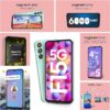 Samsung Galaxy F15 5G (Jazzy Green, 6GB RAM, 128 GB Storage)
